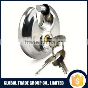Disc Padlock Waterproof Discus Padlocks Stainless Steel Discus Padlock A2004 thumbnail-1