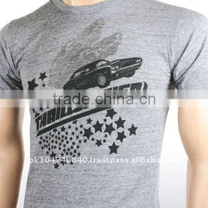 Gray Cotton Tshirt thumbnail-1