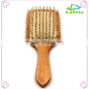 2016 New Antistatic Wooden Bamboo Hair Brush for Women and Girls Quality Choice thumbnail-4