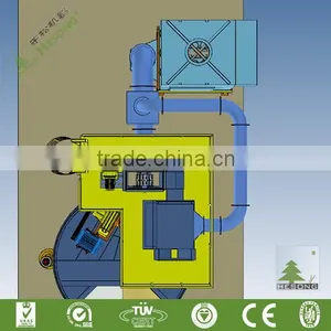 Rotary Table/Turntable Sand Blasting Equipment For Blasting Metal thumbnail-2