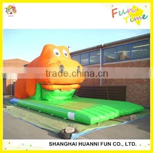 2014 New Pvc Inflatable Frog Model Water Slide for Water Park thumbnail-1
