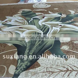 Stock 100% Cotton Peach Printed Bedding Sets Bed Sheet Duvert Cover 4pcs thumbnail-1