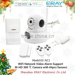 WIFI Alarm IP Camera CMOS Image Sensor thumbnail-2