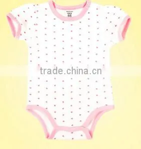 Summer Short Sleeve Baby Bodysuit thumbnail-3