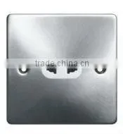 Metal Panel BS 16a Wall Outlet Socket thumbnail-1