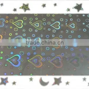 Holographic Paper,Shredded Paper,Blue Metallic Foil Wrapping Paper thumbnail-1