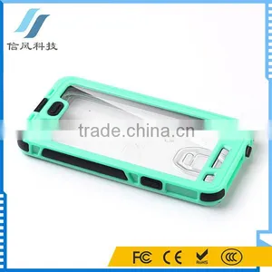 Waterproof Case Note 4 for Smartphones With Button Green thumbnail-3