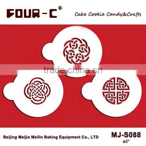 Cup Cake Stencil Candy and Coffee Decorating Tools thumbnail-1