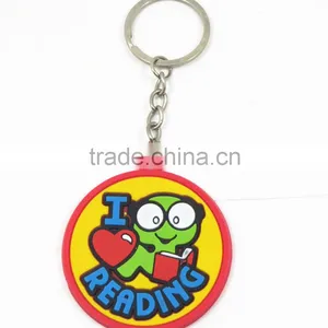Yiwu Manre Bulk PVC/ Rubber Custom Silicone Keychain Custom Shape Keychain thumbnail-4