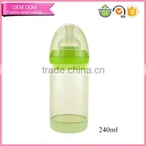 China OEM Plastic Feeding Bottle With Arc-shaped Design thumbnail-3