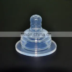 Custom Soft Silicone Baby Silicone Nipple With Suction for Baby Bottle thumbnail-2
