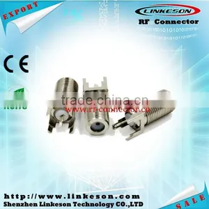RF Coaxial F Type Female Connector for PCB thumbnail-1