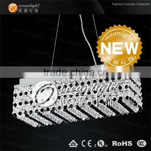 Contemporary Chandelier Crystal Chain Chandelier Lighting OM88009-L35X3 thumbnail-2