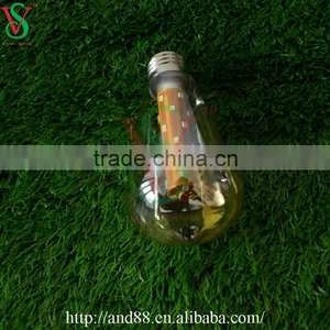 6W ST64 E27 220v Vintage Edison Led Lighting Bulb thumbnail-1