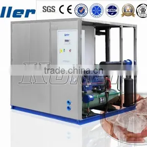 SIEMENS PLC Control - 5 Tons Plate Ice Maker For Fishery thumbnail-1
