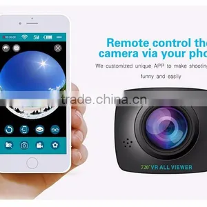 HD 1080p Panoramic 3D VR Video Camera for Google Glasses thumbnail-2