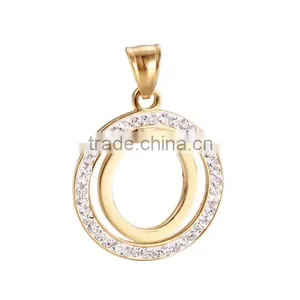 18k Plating Aluminum Chain Metal Pendant Necklace -jewelry Wholesale thumbnail-4