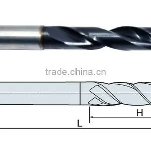 Low Price High-Speed 2 Flutes Short Flute Cabide Drill With Coolant Hot-3xD thumbnail-1