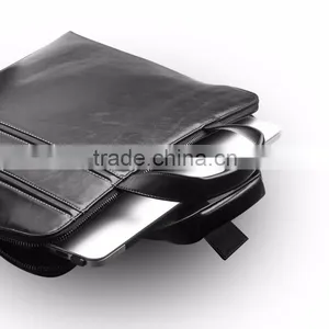 QIALINO Designer Genuine Leather Business Bag Men's Genuine Leather Laptop Bag for Macbook Air/pro 12 13 thumbnail-6