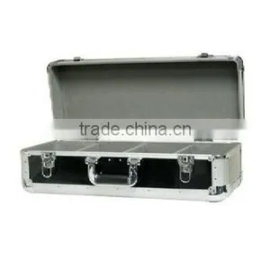 DJ EQUIPMENT EURO CD 4 ROW CASE 80 CAPACITY - BLACK thumbnail-1