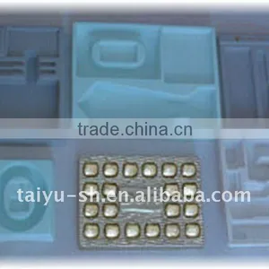 Thermoformed Plastic PS Flocking Tray thumbnail-1