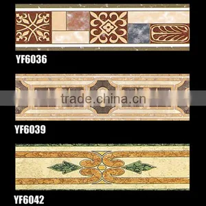 Minqing Glazed Ceramic Border Tiles 80x300mm thumbnail-1