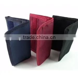 Mens Ladies Boys New Polyester Velcro Wallet Pouch thumbnail-4