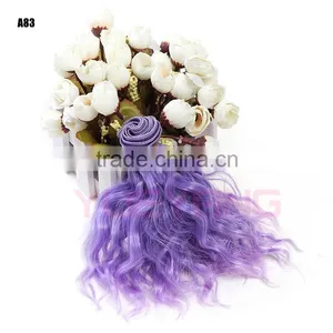 Lt Purple Kinky Curly Braiding Hair Bulk thumbnail-1