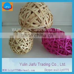 2013 Handmade Weaving Chrismas Colourful Willow Ball thumbnail-1