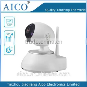 cn AICO 2015 Hot Smart Home White Dome Megapixel P2p 720p 360 Wireless Wifi Webcam With Remote Control thumbnail-2