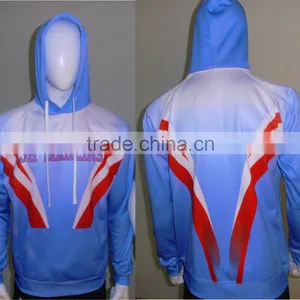 Sublimation Fleece Hood/digital Print Fleece Hood/sublimated Warmup Hood thumbnail-1