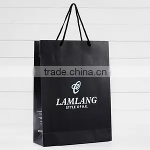 High Quality Brown Paper Gift Bags Jewelry Bag Clothes Handbag thumbnail-1