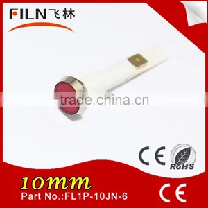 Waterproof Plastic 10mm Blue Color 12VDC LED Signal Lamp for Oven thumbnail-6