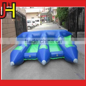 2016 Commercial High Quality Inflatable Water Games Flying Fish Banana Boat thumbnail-4