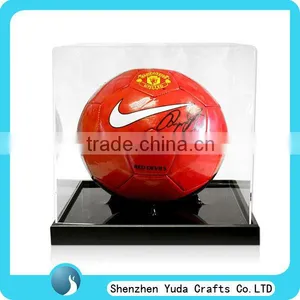 Acrylic Football Box,acrylic Soccer Ball Display Case,acrylic Football Case thumbnail-1