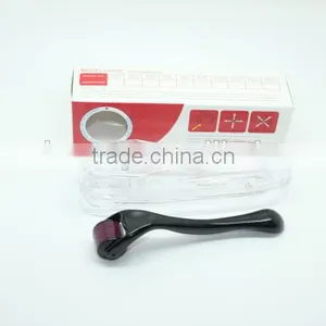 2016 New Arrival Derma Roller 540 Titanium Micro Needle Roller Facial Massager Skin Dermaroller for Pore Removal thumbnail-1