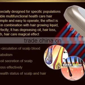 2016 Sunray New Arrival Laser Comb Massager for Stimulate Hair Growth Electric Scalp Stimulator thumbnail-5