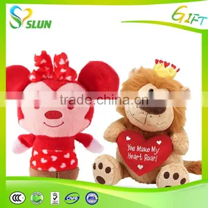 Good Selling Teddy Dog Plush Toys Sitting Teddy Dog Doll Valentine's Day Gift thumbnail-1