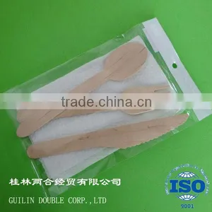Birch Wood Knife,fork,spoon thumbnail-1