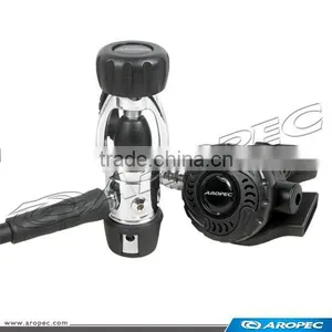 Scuba Diving Regulator Set 8, Diving Equipment With Piston First Stage and Non- Adjustable Second Stage thumbnail-1