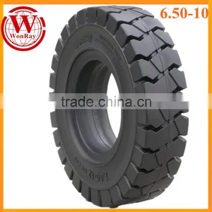 Low Price Forklift Opony Lastik Gumi 6.50-10 Industrial Tire thumbnail-1