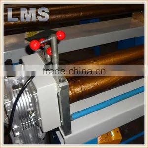 LMS W11 Hydraulic Metal Sheet 3 Roller Bending Machine thumbnail-4