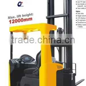 12 Meters Electric Reach Truck for Rack Warehouse thumbnail-1