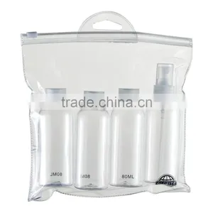 Transparent Toiletry Bag - Holiday Cosmetic Wash Bag Hand Airport Travel Bottles thumbnail-2