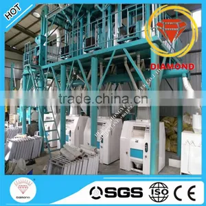 Hot China Manufacturer Corn Flour Grinding Machine/ Maize Grits Mealie Milling Machine/ Corn Mealie Meal Grinder With Price thumbnail-3