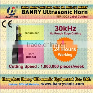 1000000 Pieces/week No Rough Edge Label Cutting 30khz Ultrasonic Horn thumbnail-1