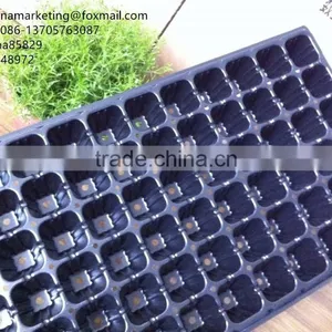 High Quality Vegetable Plastic Nursery Seedling Tray Black Plastic Plant Seed Growing Tray thumbnail-3