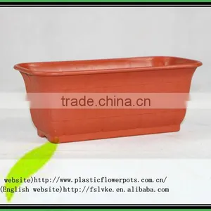 Plastic Pot, Rectangular Planter, Plastic Flower Pot thumbnail-3