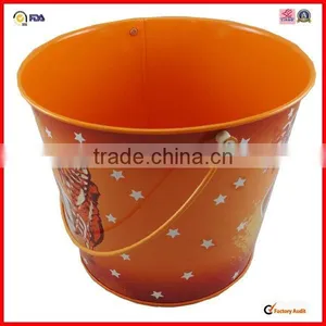 Manufactory Colored Handle Galvanized Colored Tin Buckets thumbnail-4