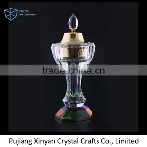 Colorful Crystal Chinese Incense Burner Antique CC008 thumbnail-1